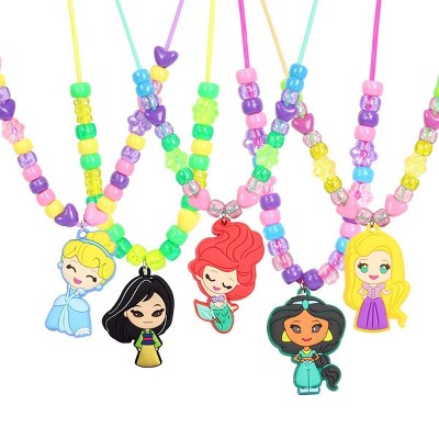 disney princess necklace activity set necklace set