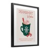 Stupell Industries Peppermint Mocha Seasonal Drink Framed Print Under Glass Art - 2 of 4