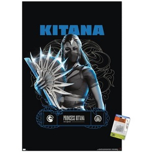 Trends International Mortal Kombat 1 - Princess Kitana Unframed Wall Poster Prints - 1 of 4