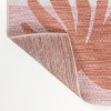 JONATHAN Y Veronica Classic Beach Stripe and Palm Leaf Indoor/Outdoor Area Rug - 4 of 4