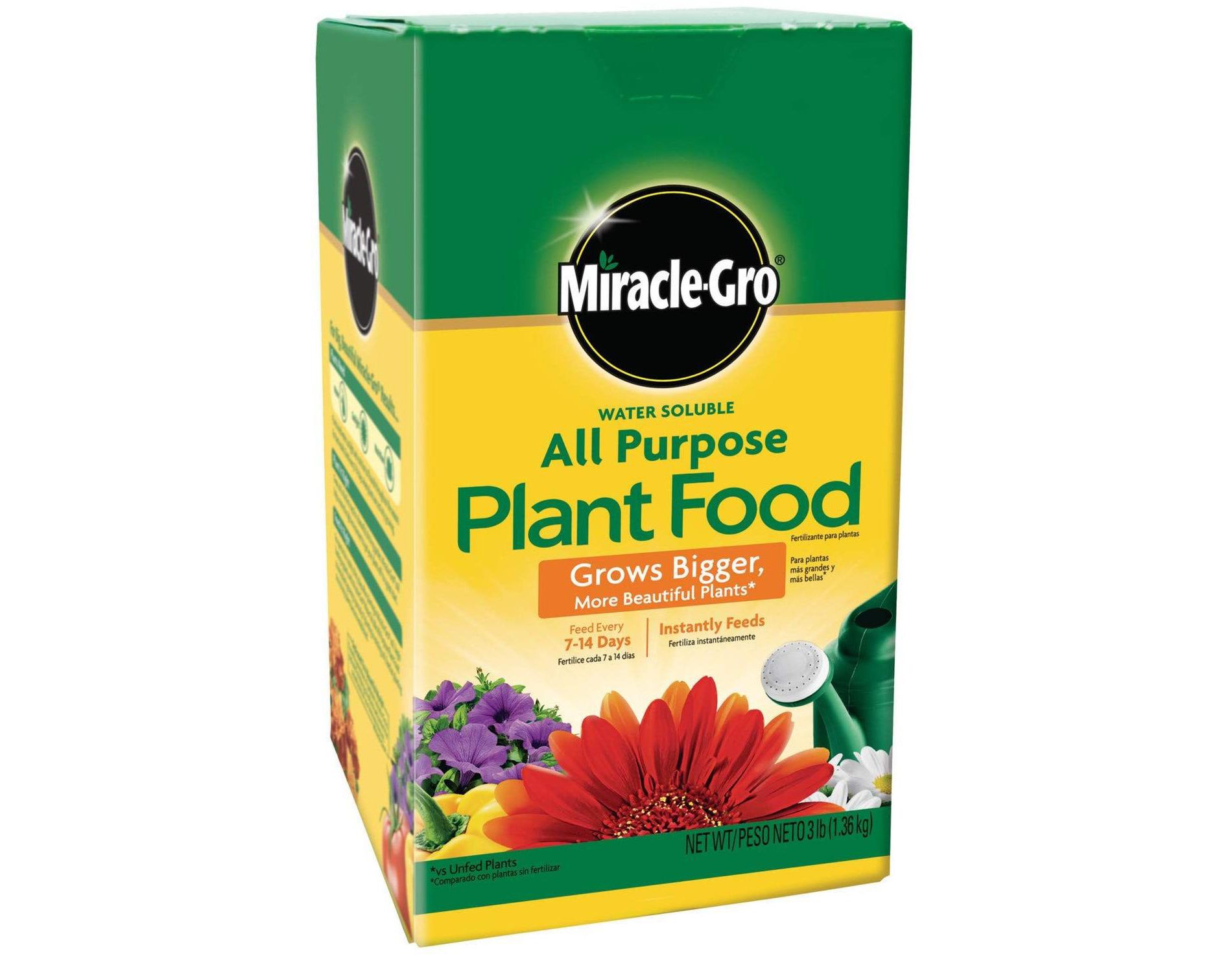 Miracle-Gro Water Soluble All Purpose Plant Food - Fertilizer For All Indoor or Outdoor Plants inclu