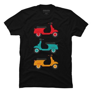 Men's Design By Humans retro and classic motorbike By kiryadi T-Shirt - 1 of 4