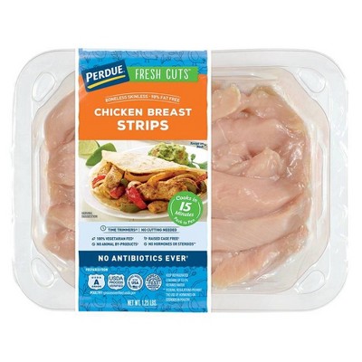 Perdue Fresh Cuts Strips Chicken Breast - 1.25lb