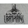 Youth Boys DC Comic Book Batman Line Art Heather Grey Hoodie- - 2 of 2