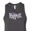 Women's Bratz Bling'd Out Logo Graphic Racerback Tank - Heather Charcoal - Medium - 2 of 3