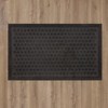 1'6"x2'6" Impressions Dots Doormat Black - Mohawk: Indoor Front Entryway, Recycled Rubber, Floral Pattern - image 2 of 4