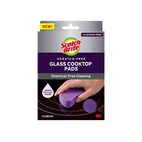 Scotch Brite Scratch Free Glass Cooktop Pads 2ct Target