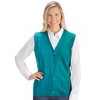 Collections Etc Stylish Cable-Knit Button Front Sweater Vest - 2 of 4