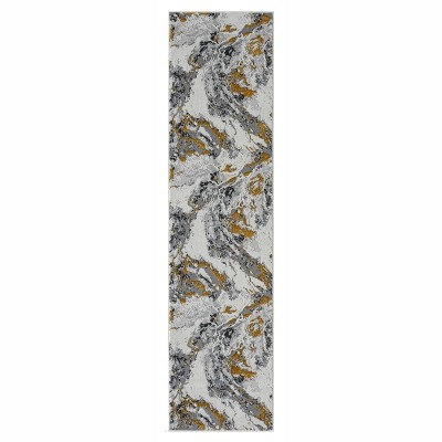 Luxe Weavers Abstract Marble Area Rug