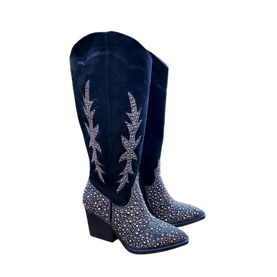 Women's Wo's Addie Tall Western Boots - Very G