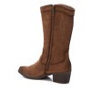Refresh Women's Italian Western Suede Boots 172127 - 4 of 4
