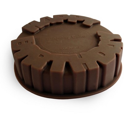 Suck UK Birthday Brown Silicone Cake Mold