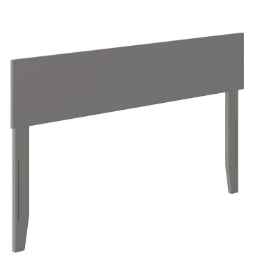 AFI Furnishings Orlando Full Headboard with Turbo Charger in Grey