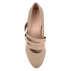 Journee Collection Women's Loren Comfort Insole Medium and Wide Width Round Toe Mid Block Heel Pumps - 4 of 4