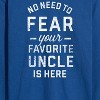 Men's - Instant Message - Your Favorite Uncle Is Here Long Sleeve Graphic T-Shirt - 2 of 4