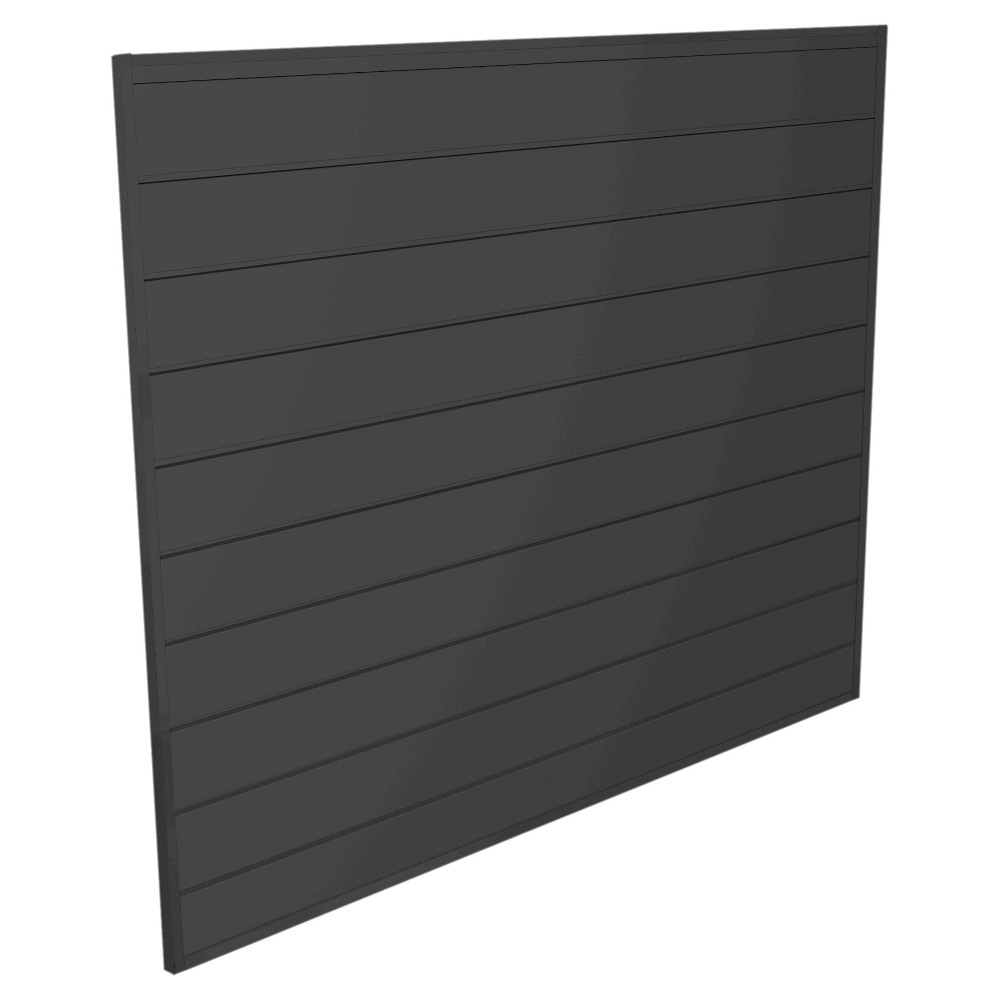 UPC 782088881046 product image for Proslat 16 sq. ft. Wall Storage System PVC Slatwall - Charcoal | upcitemdb.com