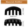 Unique Bargains Heavy Rubber Acoustic Violin Musical Muter Black 1 Pc - 2 of 4