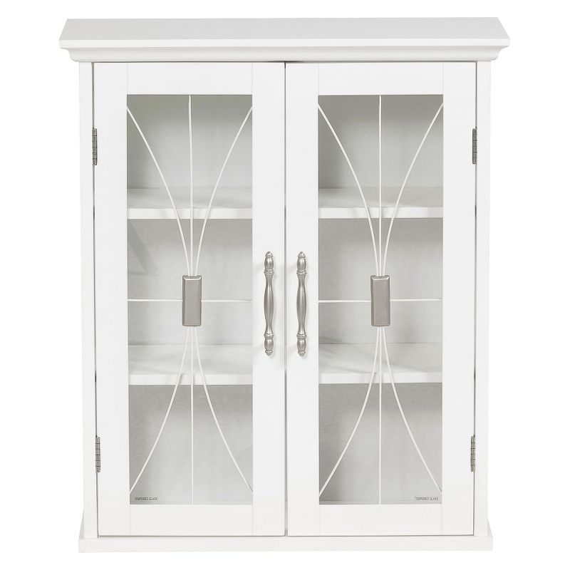 Symphony Wall Cabinet White - Elegant Home Fashions, 1 of 9
