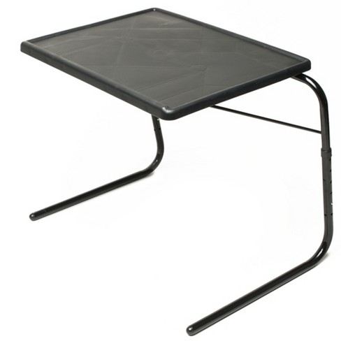 Table-Mate XL Foldable Desk & TV Tray Table for Laptop, Work and Eating,  Black