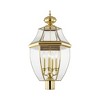 Livex Lighting Monterey 4 - Light Lantern in  Polished Brass - 4 of 4