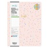 Blue Sky 8.5"x11" Monthly Teacher Lesson Stapled Planner Clear Cover Mira Pink, Teacher Supplies - 3 of 4
