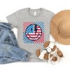 The Juniper Shop SmileyWorld Patriotic Checkered Lightning Youth Short Sleeve Tee - 3 of 4