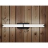 Sunset Lighting 37.5" 1-Light Black LED 30W 3000K 2200Lm Vanity Light - 4 of 4
