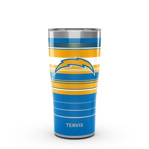 NFL Los Angeles Chargers 20oz Hype Stripes Tumbler - 1 of 4
