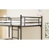 Queen Size Metal Platform Bed with LED Lights and Charging Station - 3 of 4