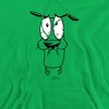 Courage The Cowardly Dog Scared Adult Pull-Over Hoodie - 2 of 4
