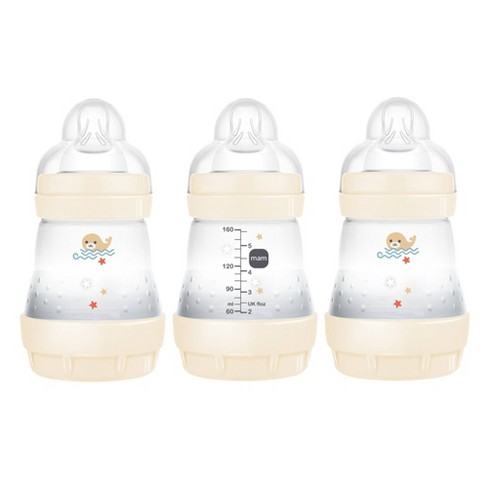 Tommee Tippee Anti-Colic Baby Bottle, 9oz, Slow-Flow Nipple,  Self-Sterilizing, Pack of 2