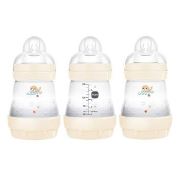 MAM Easy Start Anti-Colic Baby Bottle - 0+ Months - 5oz/3pk - Shell