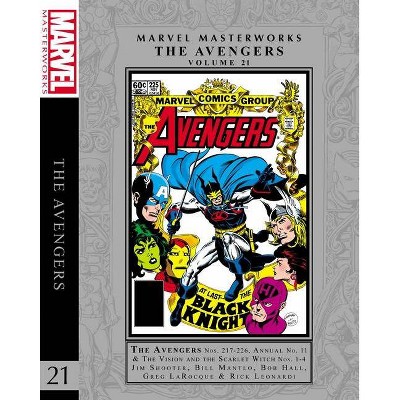 Marvel Masterworks: The Avengers Vol. 21 - by  Jim Shooter & Bill Mantlo & Bob Hall & J M Dematteis (Hardcover)