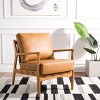 Danisia Accent Chair - ACH4518A - Caramel/Natural - Safavieh - 4 of 4
