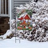 Briarwood Lane Garden Flag 12x18 For Outdoor Gathered Together Winter For Winter Garden Flag Flags For Outside - 4 of 4