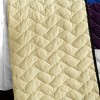 Slickblue Full/Queen Quilt Set, 100% TC Fabric Vermicelli Quilted Patchwork, Reversible, Multi Design & Color, 3pc - 4 of 4