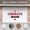 Big Dot of Happiness Red Graduation Party Photo Backdrop - Wall Decals - 2 of 4