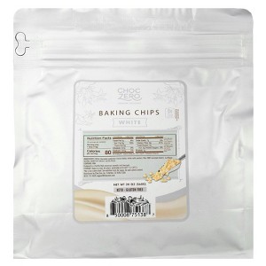 ChocZero Baking Chips, White, 20 oz (560 g) - 1 of 2