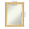 Amanti Art Owen Gold Beveled Wood Framed Bathroom Vanity Wall Mirror - 3 of 4