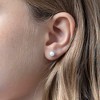 Girls' Sophisticated Pearl Screw Back Sterling Silver Earrings - In Season Jewelry - 3 of 4