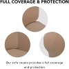 J&V TEXTILES Super Stretch Sofa Slipcover – Spandex Non Slip Soft Couch Sofa Cover, Washable Furniture Protector - 4 of 4