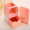 Unique Bargains Cute Large Capacity Desk Office Home Pencil Holders 2 Pcs - 4 of 4