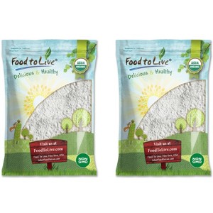 Organic Potato Starch - Unmodified Powder, Non-GMO, Pure Flour, Kosher, Vegan - 1 of 4