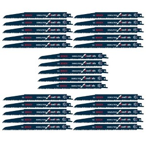 Bosch 25 Pack of Genuine 9-Inch 5/8 TPI Recip Saw Blades - RDN9V-25PK - 1 of 3
