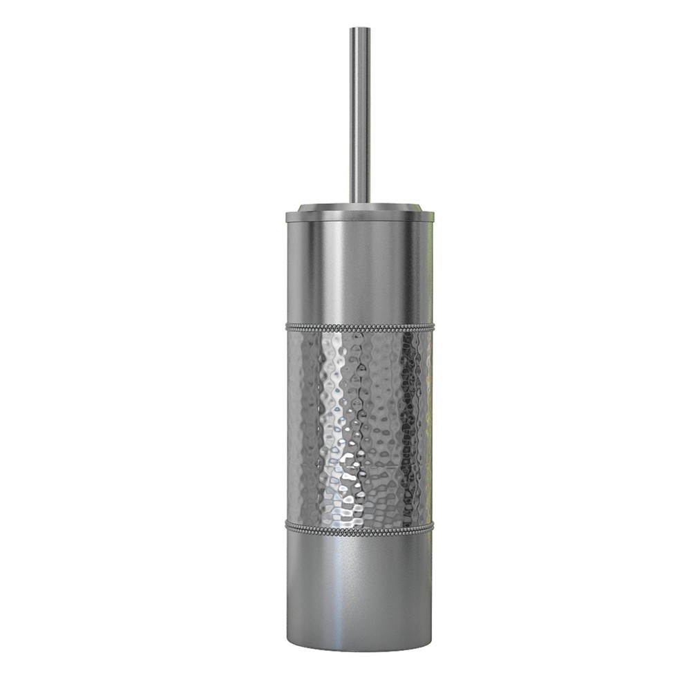 Slim Compact Stainless Steel Toilet Brush Holder Two-Tone - Nu Steel