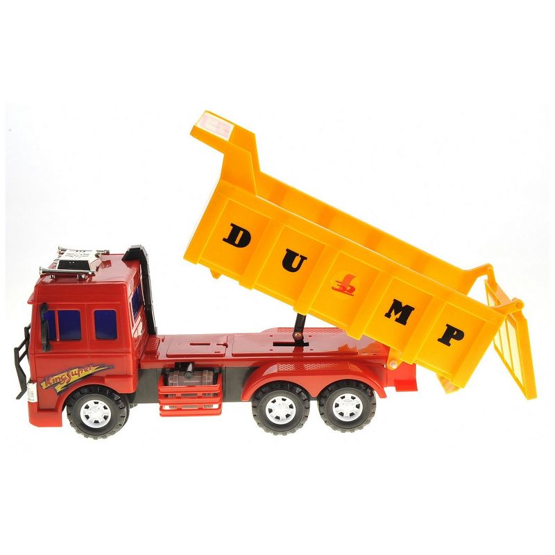 Insten Dump Truck with Friction Power, Vehicle Toys for Kids, 4 of 6