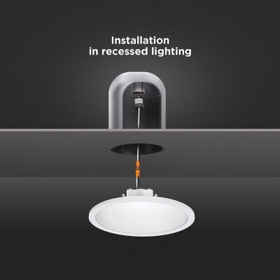 Feit 7.5 Inch White Aluminum LED Retrofit Recessed Lighting
