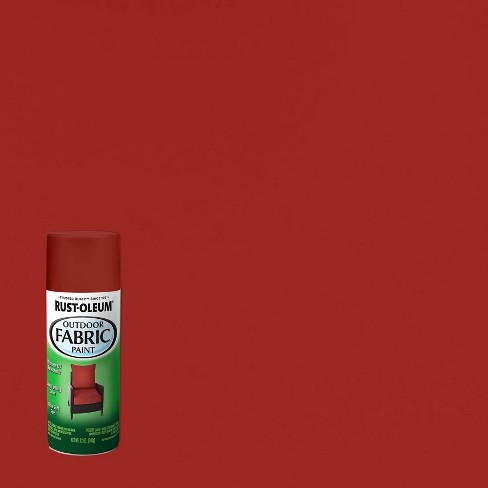 Rust-oleum Outdoor Fabric Spray Paint Chili Red : Target