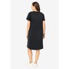 Woman Within Plus Size Perfect Short-Sleeve Crewneck Tee Dress - 3 of 4
