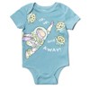 Disney Pixar Monsters Inc. Mike Mickey Mouse Baby Bodysuit Pants and Hat 3 Piece Outfit Set Newborn to Infant - 3 of 4
